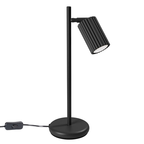 Sollux Lighting Tafellamp KARBON zwart - 14,5x19,5x43cm