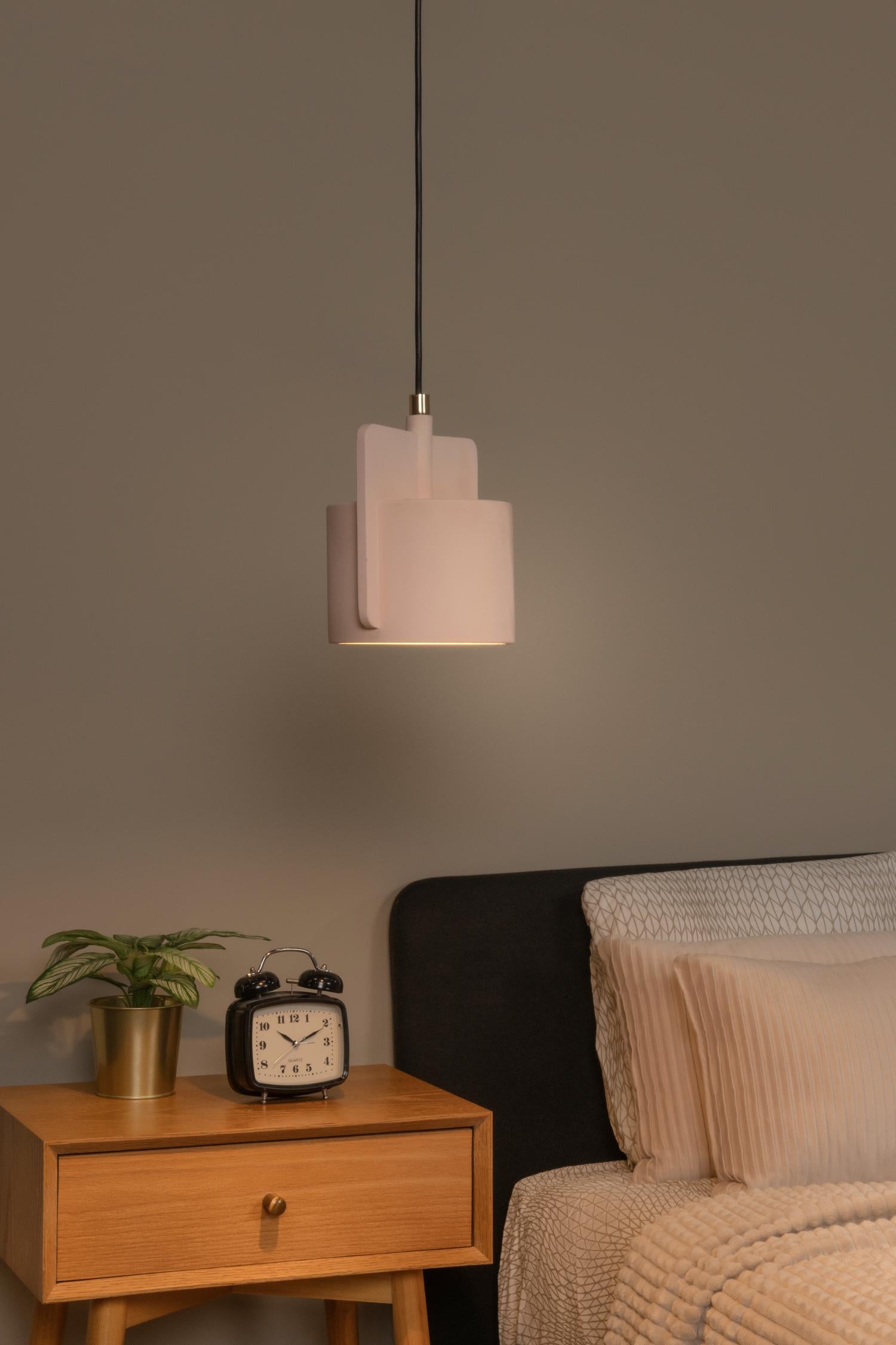Lucide hanglamp NINJA - 1xE27 - Roze – vtwonen shop