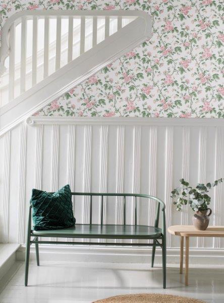 Borastapeter behang rozen roze - 53 cm x 10.05 m - 660417 - vtwonen shop