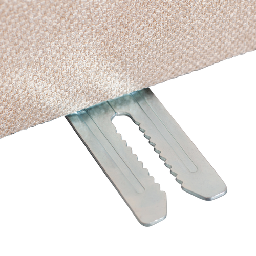 WOOOD fauteuil Pepper - Stof - Zand - 79x100x92 - vtwonen shop