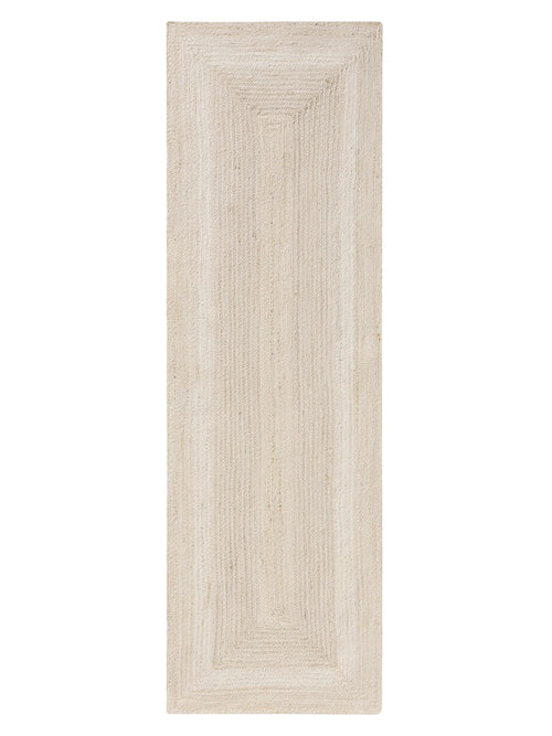 benuta jute loper Jutta - créme - 70x200 cm