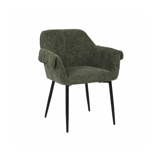 Home Deluxe | CHENO eetkamerstoel - groen, set van 7