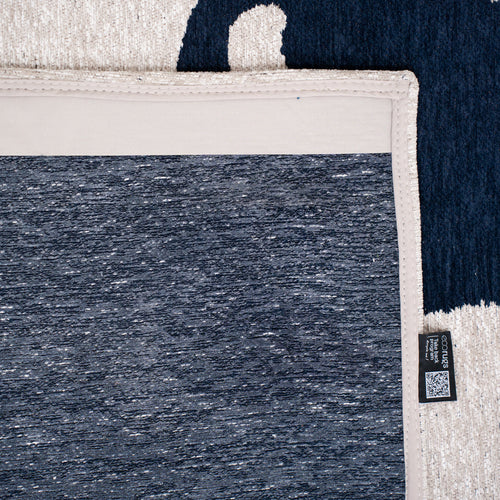 Louis De Poortere vloerkleed Sea Ink - blauw - 140x200cm - vtwonen shop