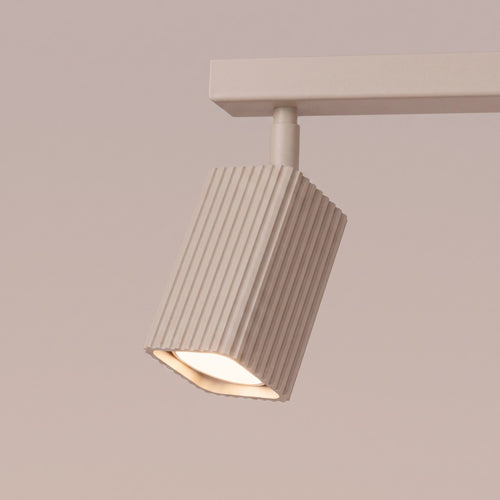 Sollux Lighting Plafondlamp RAYO 3L taupe - 45x6x16,5cm