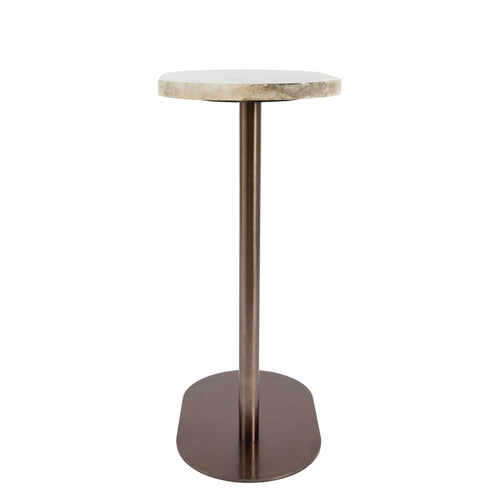 Light & Living bijzettafel Revix - grijs - 40.5x26x55cm