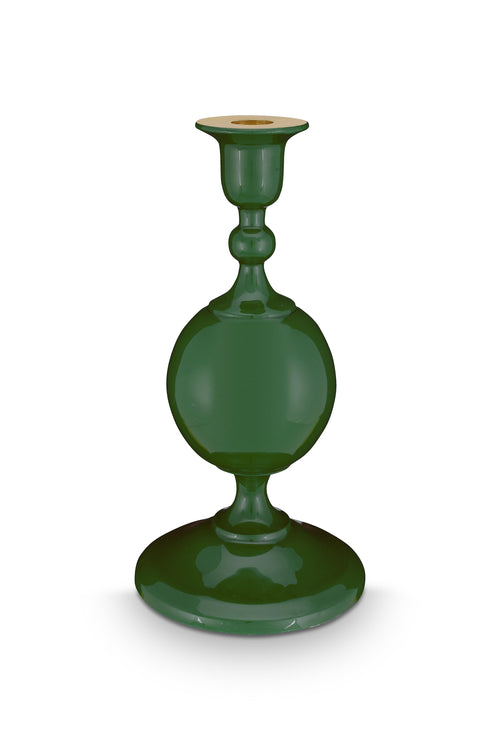 Pip Studio - Love Birds Dark Green - Kandelaar Metaal Sphere Small - 24cm