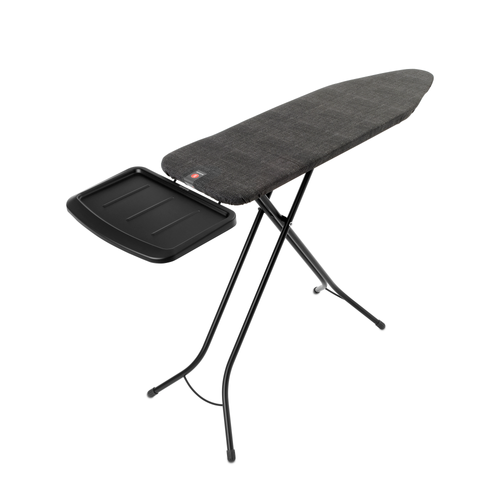 Brabantia Strijkplank B, 124x38 cm, solide stoomunithouder - Denim Black