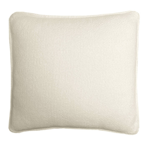Malagoon kussen - abbey wit - 50x50cm gerecycled wol