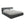 LaMiaSofa Bed met opbergruimte Roma - chenille stof - bordeaux - 200x228x82