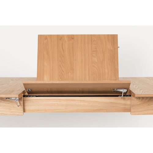 Zuiver Glimps Uitschuifbare Eettafel 120/162x80 cm Hout Naturel - vtwonen shop