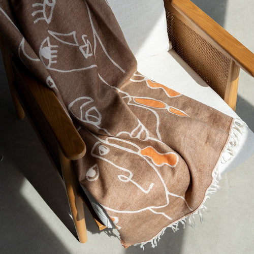 Kare Design Dekken Art Faces 170x130cm