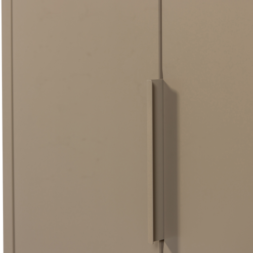 WOOOD kast 2-deurs Gunnar - Grenen - Mud - 135x85x39
