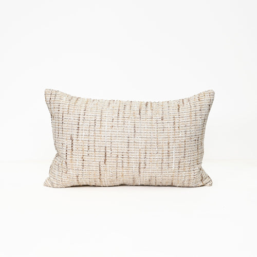 Darcy & Duke sierkussen Natural Tweed - Beige - 40x60cm
