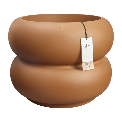 elho amber roll 60 karamel | Bloempot |Premium statementdesign
