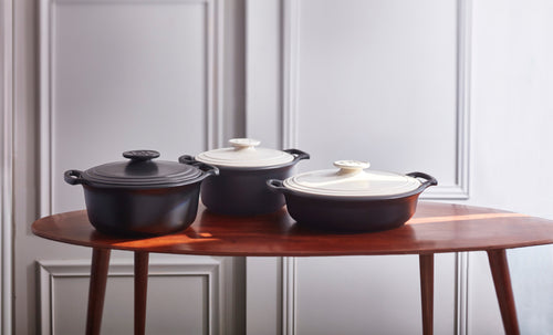 Emile Henry Sublime+ Sauteuse - Ø290mm - 4Ltr - Craie