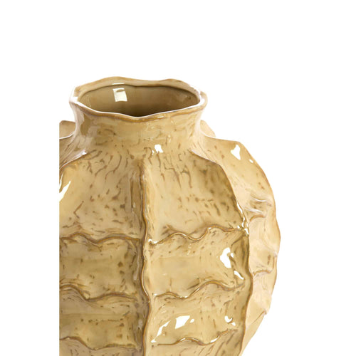 Light & Living vaas Loseto - bruin - Ø26cm