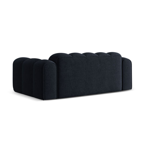 Cosmopolitan Design - Bank Treno 3-zits, chenille marineblauw - 94x210x70cm