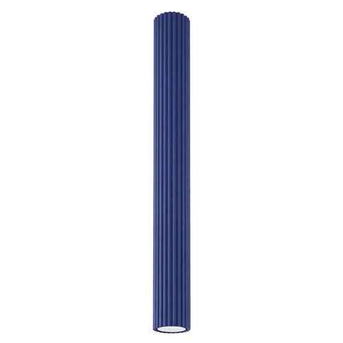 Sollux Lighting Plafondlamp KARBON 60 ultramarijn - 6,5x6,5x60cm