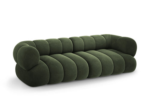 Cosmopolitan Design Bank Koge 4-zits, flueel groente - 95x240x70cm