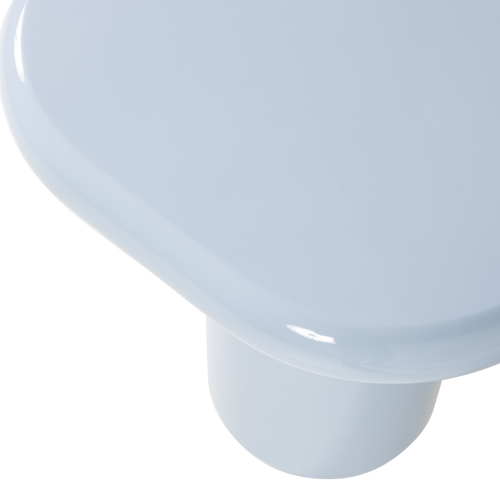 WOOOD bijzettafel Zava - Hout - Hoogglans Lichtblauw - 61x50x50