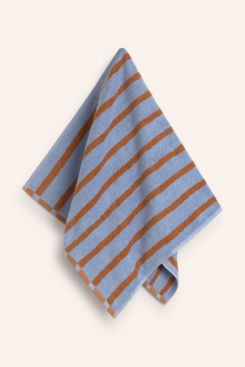 Calma House Handdoek Saturno - Blauw - 50x90