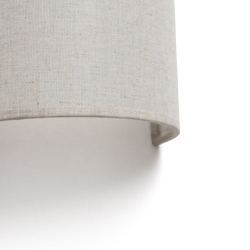 Faro Otton Ronde Linnen Up Down Wandlamp Verticaal 2 Lichts