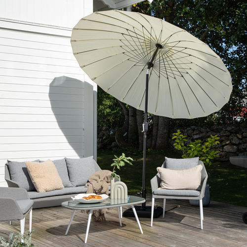 Nest outdoor Einar Parasol Ø 270 cm - Wit - vtwonen shop