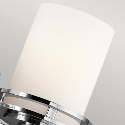 Elstead Hendrik - 2 Lichts Badkamer Wandlamp Gepolijst Chroom IP44, G9