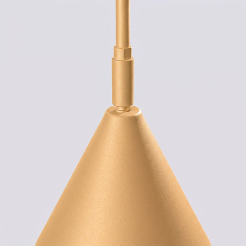 Sollux Lighting Vloerlamp NOX goud - 30x30x165cm