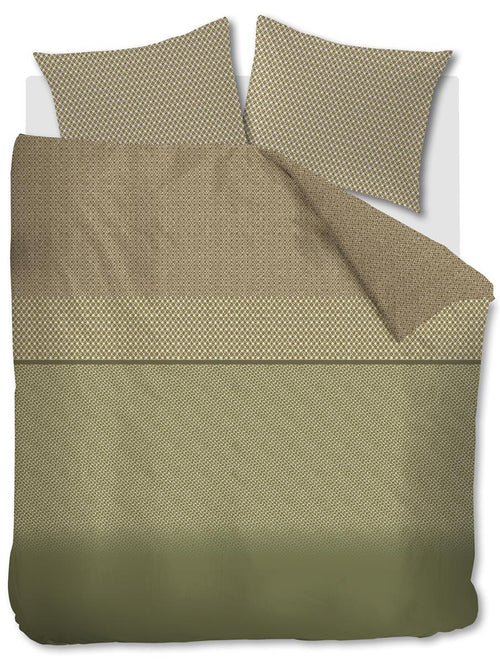 Beddinghouse dekbedovertrek Jimmy - 200x200/220 cm - groen - vtwonen shop