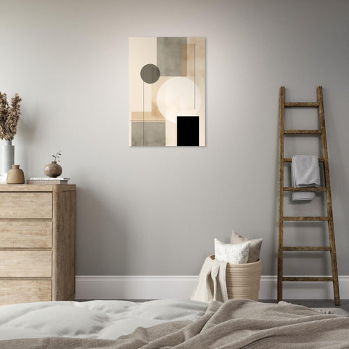 Artfulprints  Japandi abstract   poster 70x100 cm - vtwonen shop