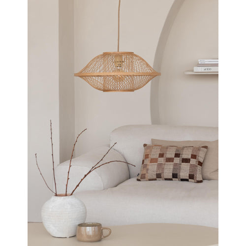 GOOD&MOJO hanglamp MAUI - bruin - Ø50cm - vtwonen shop