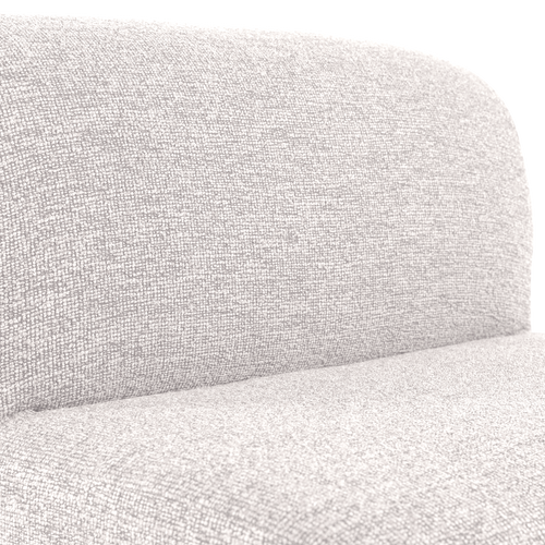 WOOOD 1-zits bank Mojo Base - Bouclé - Ecru Melange - 74x84x97