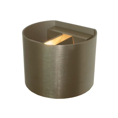 Artdelight wandlamp Gyro - 1 lichts - 11.2  x 9.7   cm - brons - vtwonen shop