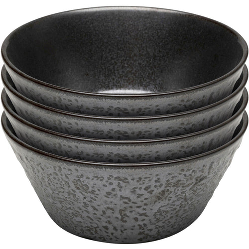 Kare Design Kommen Cosmos zwart Ø15cm (4/set)