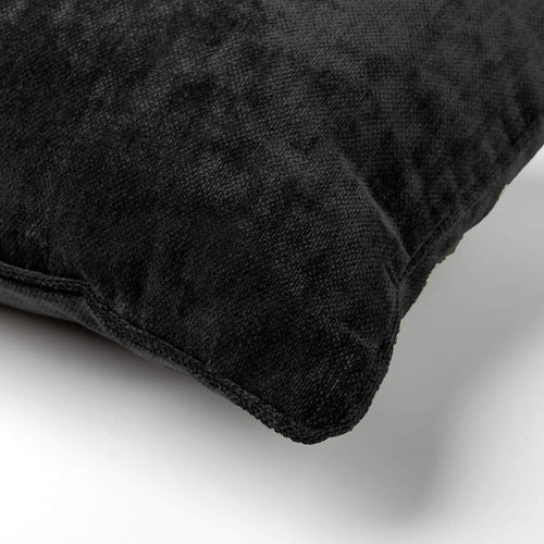 Dutch Decor - KUSSENSET - 4-delig - Soft Elegance - 45x45 cm - inclusief binnenkussens - zwart - vtwonen shop