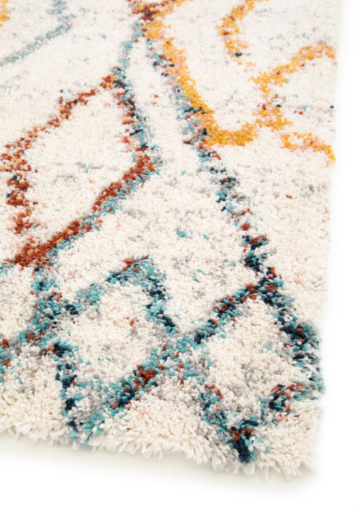 AFK Living vloerkleed Djemaa - shaggy - veelkleurig - 160 x 230 cm - vtwonen shop