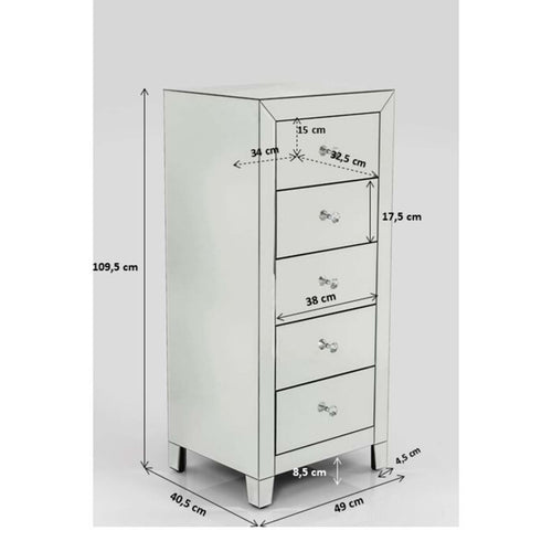 Kare Design Ladekast Luxury 5 lades - vtwonen shop