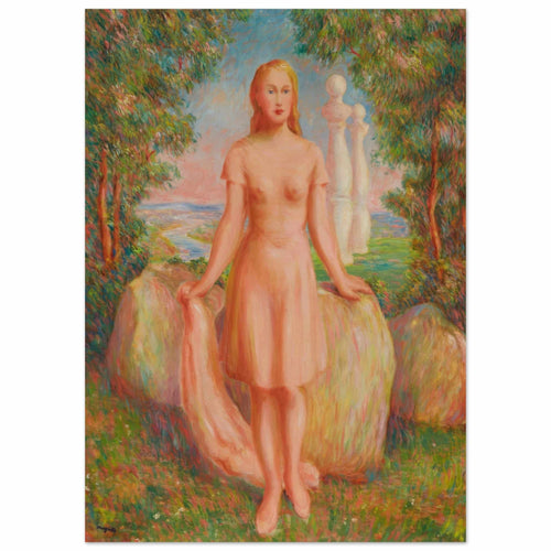 Artfulprints  René Magritte - Le traite des sensations   poster 50x70 cm - vtwonen shop