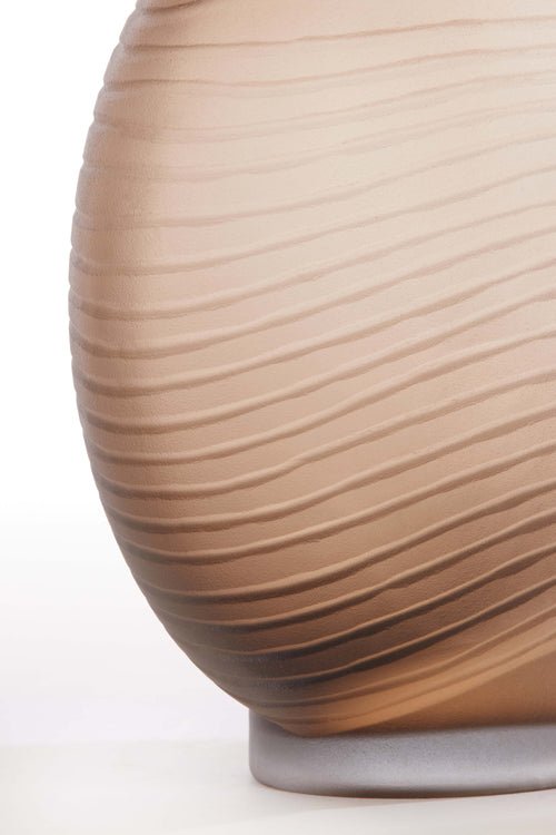 Light & Living vaas TORNA - 25x13x27.5cm - bruin