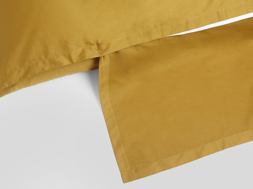 Yumeko dekbedovertrek katoen satijn classic gold 200x220 + 2/60x70 - vtwonen shop