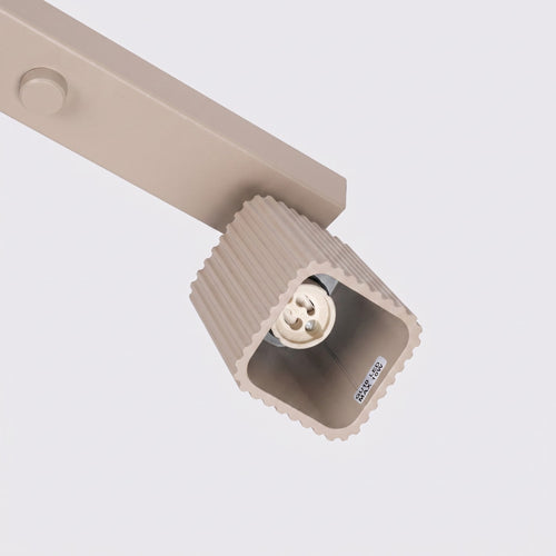 Sollux Lighting Plafondlamp RAYO 4L taupe - 81x6x16,5cm