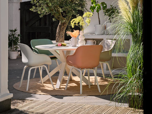 Hartman Tuinstoel Le Soleil - Taupe Kunststof - Incl. Kussens - Set Van 2