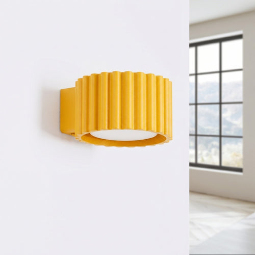 Sollux Lighting Wandlamp AURA geel Gx53 - 10x12x6cm