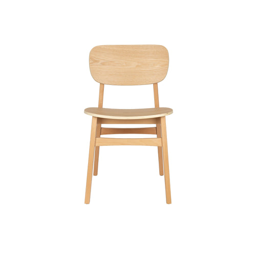 Zuiver Fleur Eetkamerstoelen Naturel - Set van 2