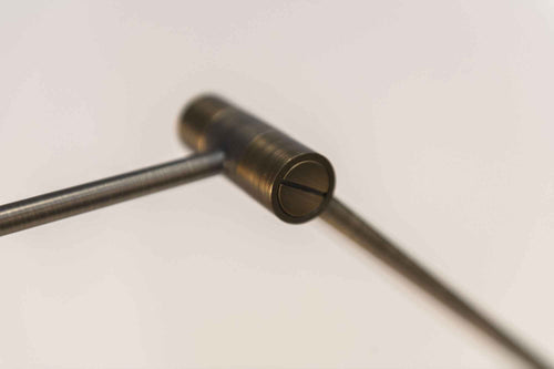 Artdelight vloerlamp Palermo - 1 lichts - 26  x 135   cm - brons - vtwonen shop