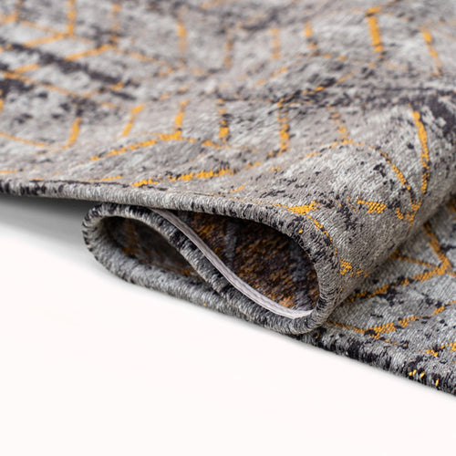 Louis De Poortere vloerkleed Broadway Glitter - zwart - 200x280cm