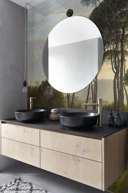 ESTAhome fotobehang Italiaans landschap donkergroen - 372 x 279 cm - 158891 - vtwonen shop