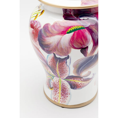 Kare Design Opberger roze lelies 42cm