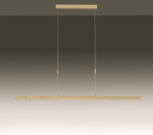 Paul Neuhaus hanglamp Adriana - 3 lichts - 180  x 180   cm - messing - vtwonen shop